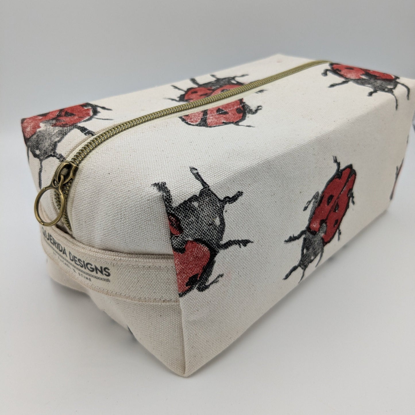 Ladybugs Boxy Pouch