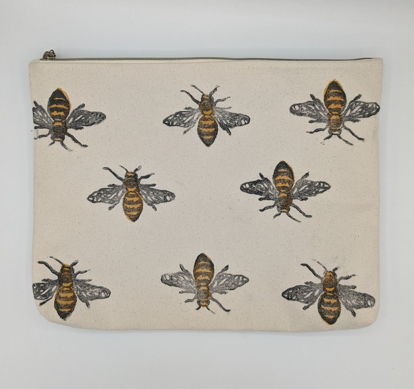 Bee Large Zip Pouch